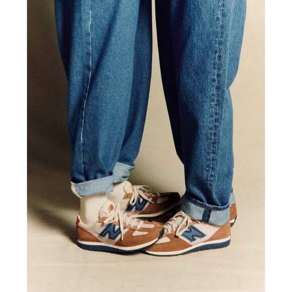 Sezane x New Balance 471 - Ecru/Brown Size US Male 6 / EU Women 38.5✨ - Picture 2 of 11